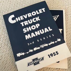 Chevrolet Truck Shop Manual 2nd Series - Black and White